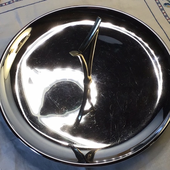 Mid-Century KROMEX SERVING TRAY✨ATOMIC SPACE HANDEL 12” WIDE - Picture 6 of 6